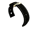 (image for) WATCH STRAP Silicon SPORTS Waterproof Stainless Steel Buckle Black/White 20mm