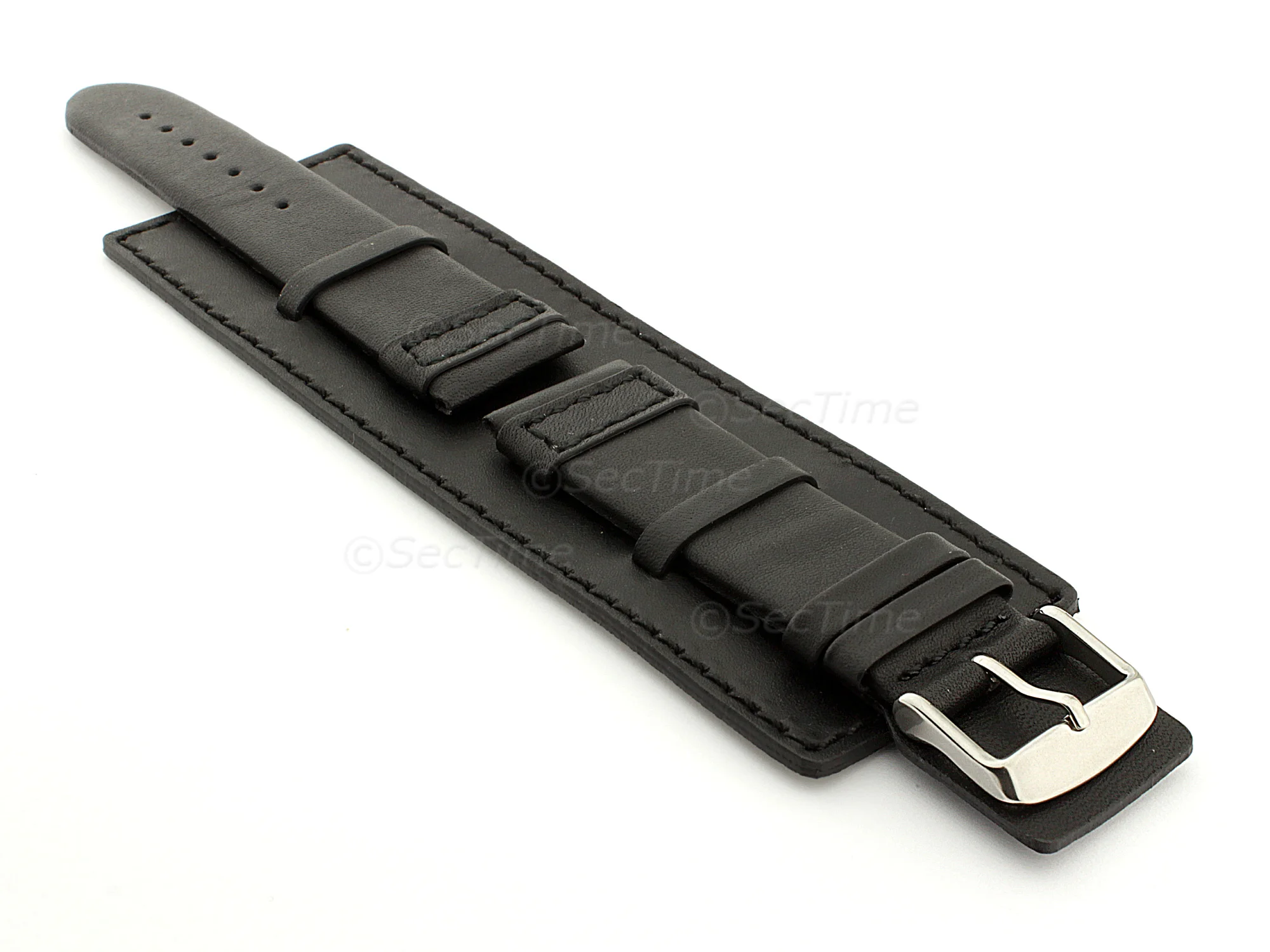 (image for) Rally Style Genuine Leather Vegetable-tanned Watch Strap Dani Dark Brown 24mm
