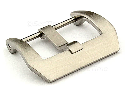 (image for) 24mm Stainless Steel Trapezium Buckle fitted by Screw - Brushed Finish