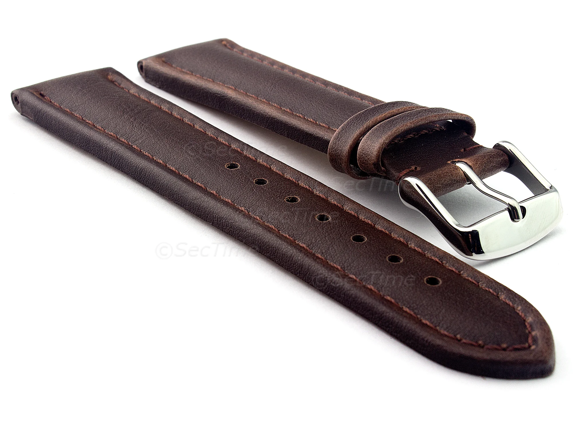 (image for) Real Corn Watch Strap Band Vegan RM Dark Brown 22mm