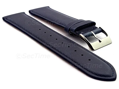 (image for) Real Corn Watch Strap Band Vegan SM Navy Blue 14mm