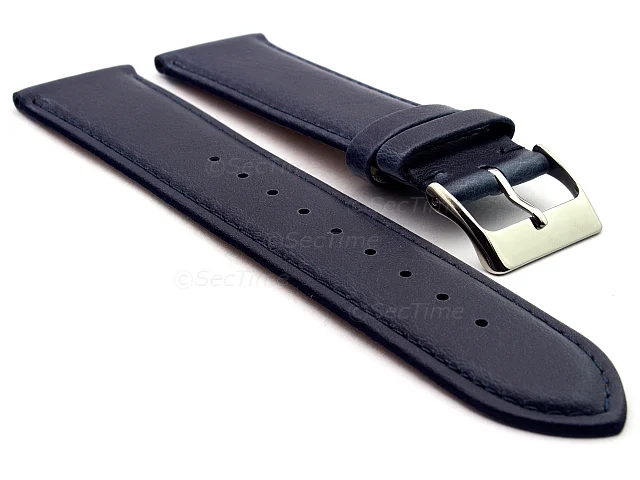 (image for) Real Corn Watch Strap Band Vegan SM Navy Blue 12mm