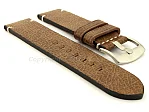 (image for) Genuine Leather Watch Strap Vintage Paris Brown 22mm
