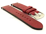 (image for) Genuine Leather Watch Strap Vintage Paris Red 22mm