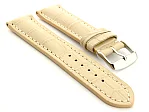 (image for) Leather Watch Strap VIP - Alligator Grain Cream 22mm