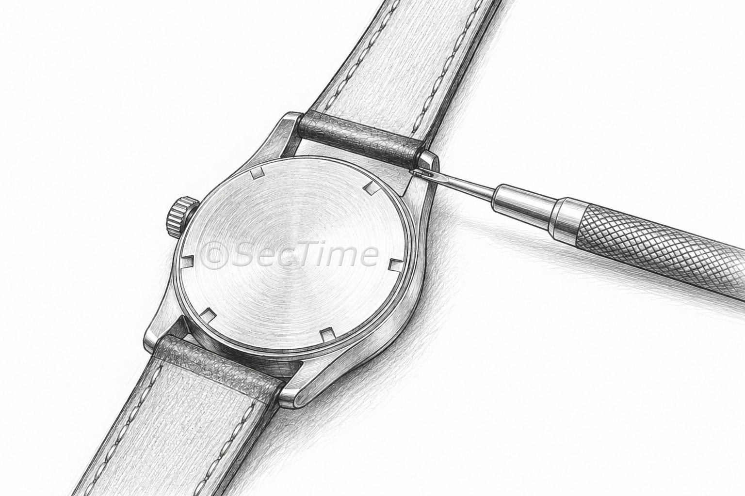 How to replace a classic watch strap