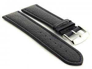 Extra Long Watch Band Navy Blue with Blue Stitching Freiburg 02