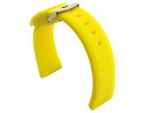 Silicone Watch Band Yellow SN 01