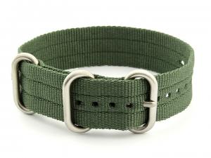 One-Piece Nato Watch Strap Green 02