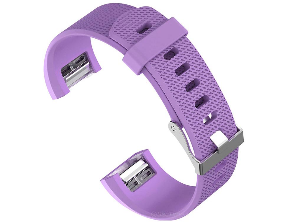 Replacement Silicone Watch Strap Band For Fitbit Charge 2 - Large