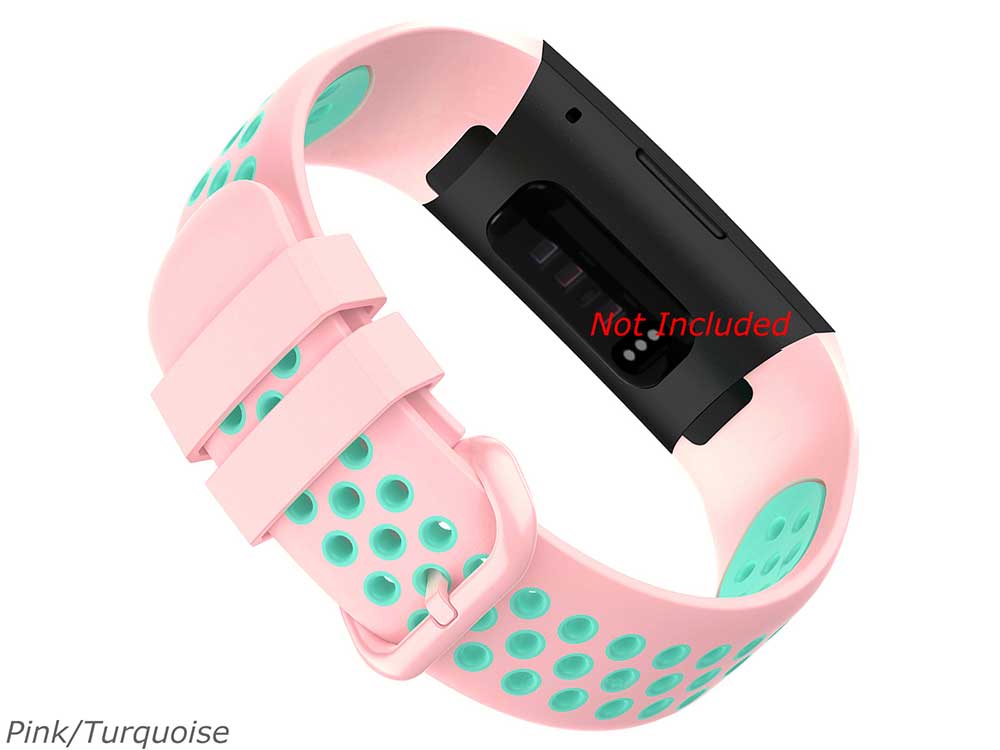 Silicone Watch Strap Band For Fitbit Charge 3, 4 - Universal - M2 