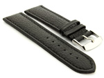 Extra Long Watch Band Freiburg Black / Black 20mm