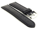 Extra Long Watch Band Freiburg Navy Blue / Blue 26mm