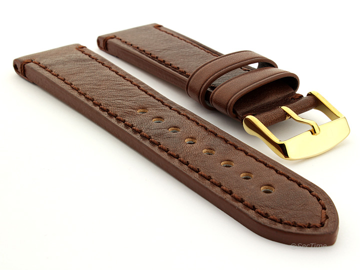 Grand Catalonia Watch Strap Dark Brown 03 03