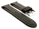 Silicone Watch Strap Jumbo Waterproof Black 30mm