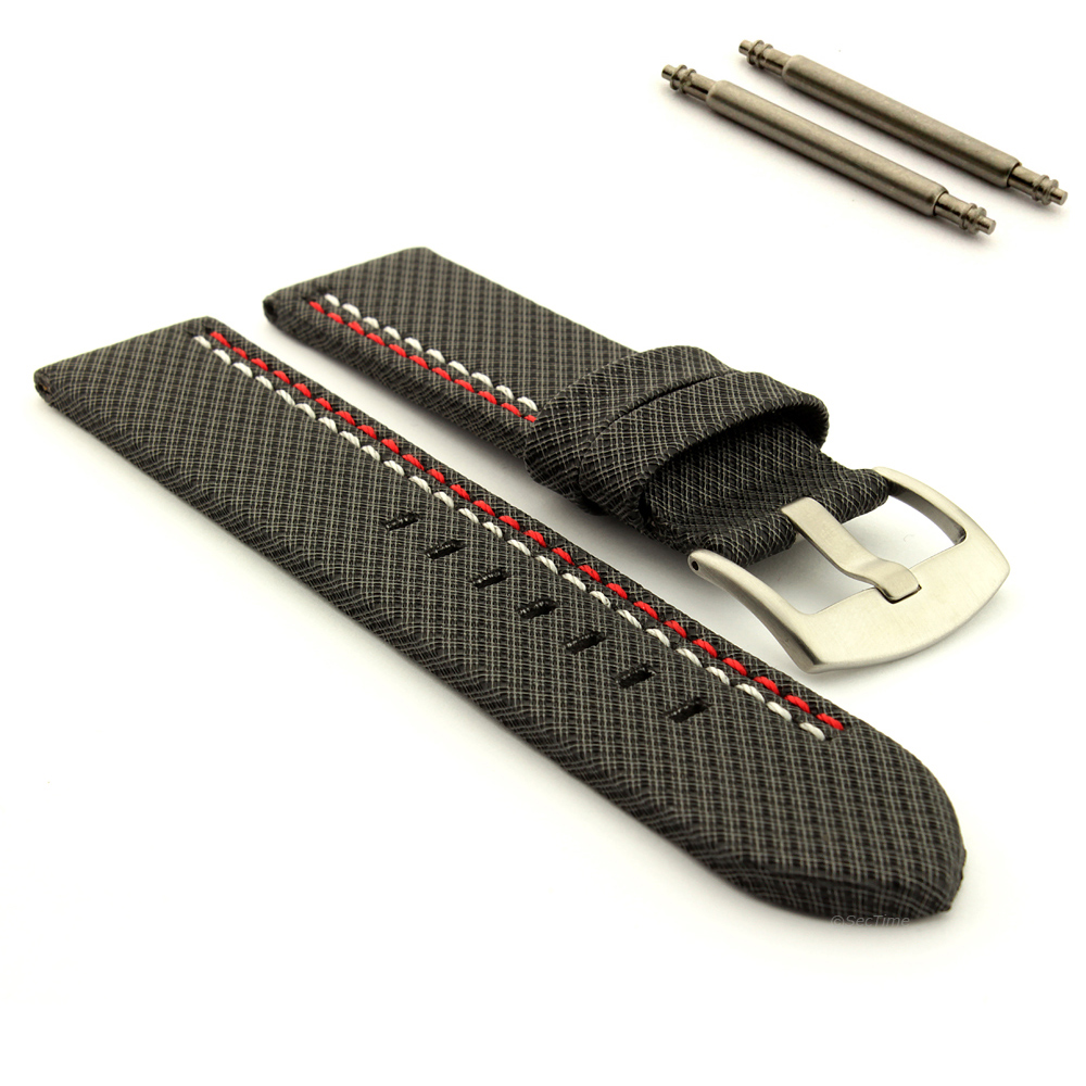 Synthetic Waterproof Watch Strap Band Hydrophobized Lining 20 22 24 26 Lyon MM eBay