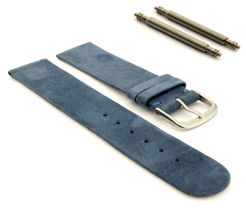 Suede Genuine Leather Watch Strap Band Malaga 12mm 14mm 16mm 18mm 20mm