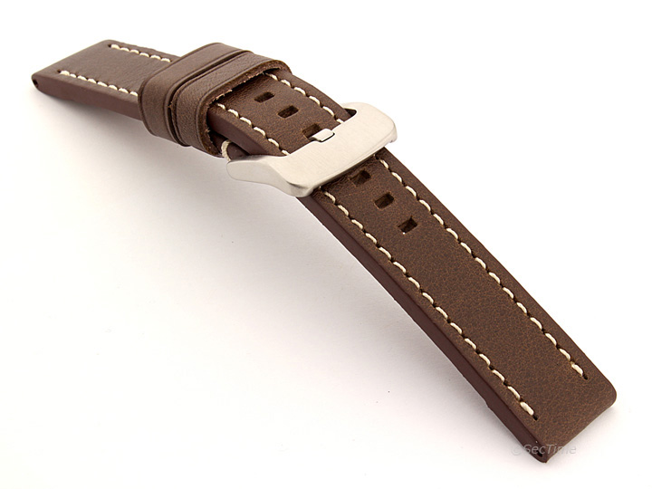 Watch Strap for Panerai Marina Dark Brown B102