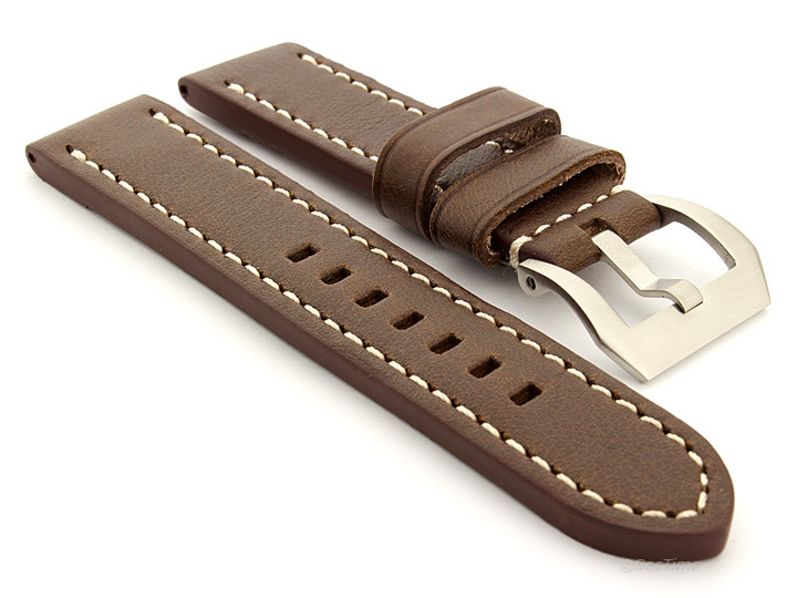 Watch Strap for Panerai Marina Dark Brown B201