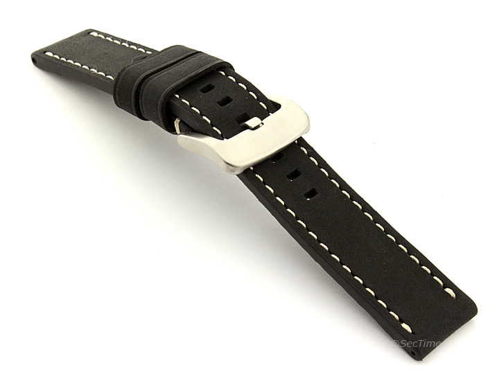 Watch Strap for Panerai Marina Matte Black B102