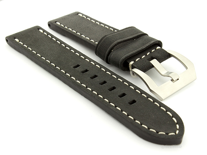 Watch Strap for Panerai Marina Matte Black B201