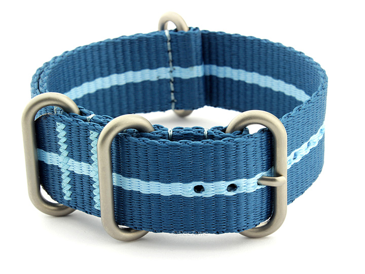 Nato Watch Strap G10 Blue CS 02