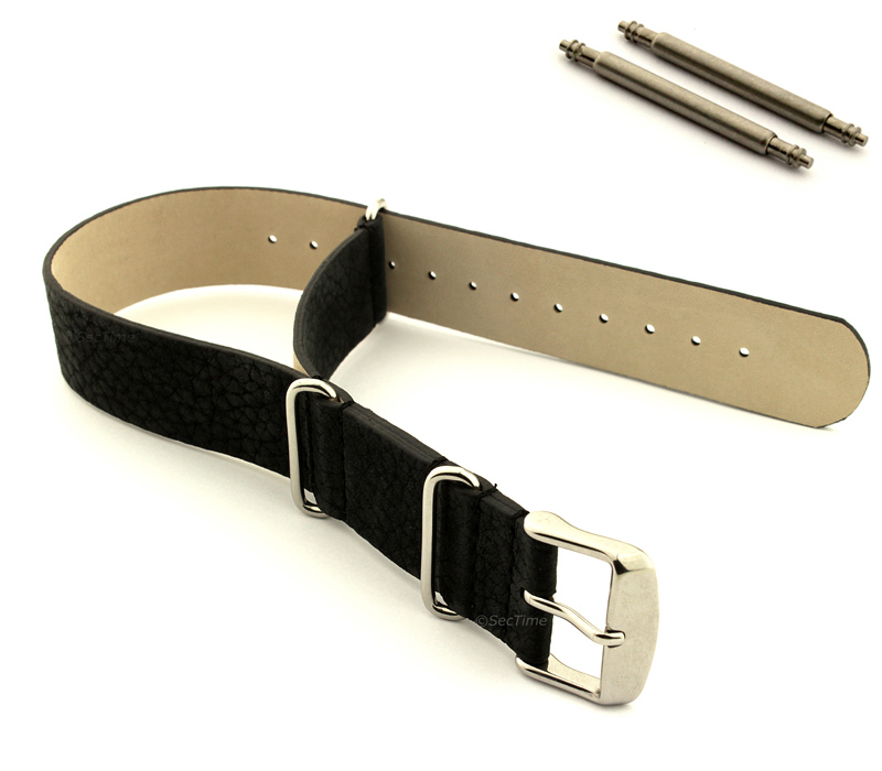 Suede nato hotsell strap