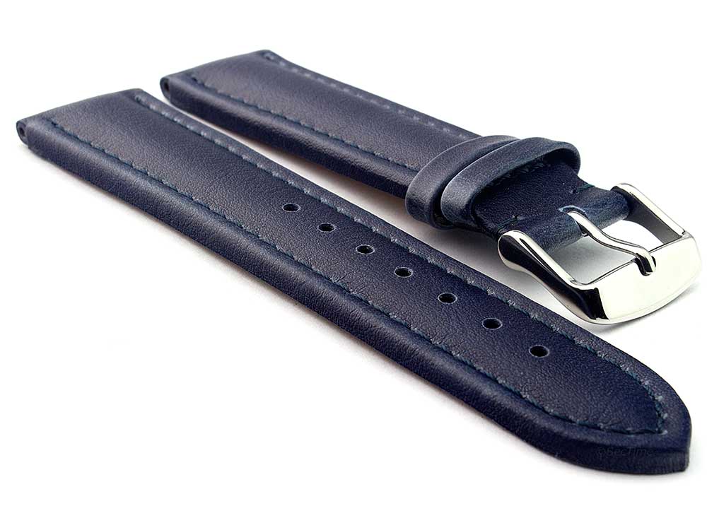 Real Corn Watch Strap Band Vegan RM Navy Blue 01