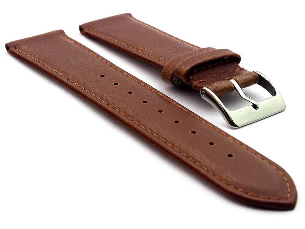 Real Corn Watch Strap Band Vegan SM Brown 01