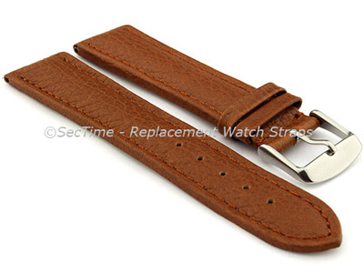 Watch Strap Band Freiburg RM Genuine Leather 18mm Brown/Brown